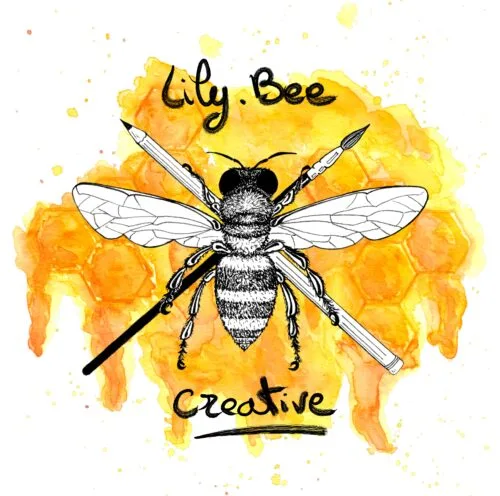 logo lily.Bee creative