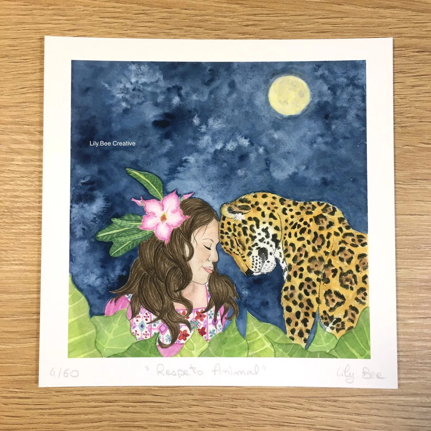 respeto animal aquarelle