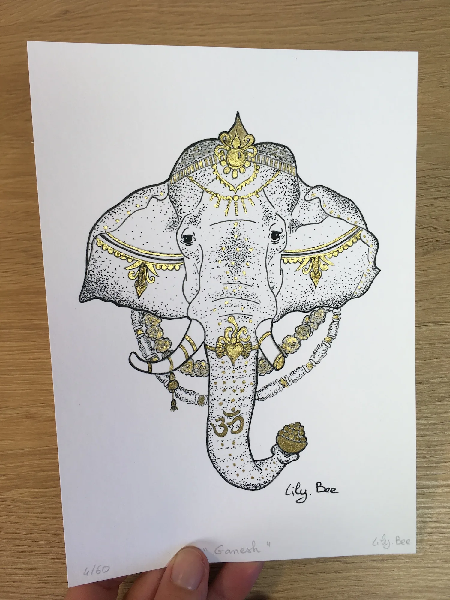 ganesh illustration reflets or