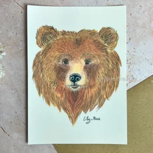 Carte animal totem OURS : force, sagesse, guérison