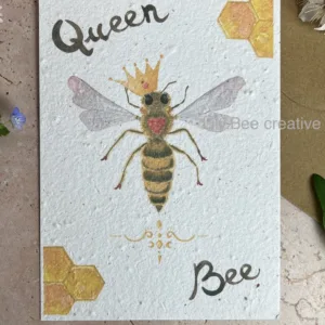 Carte à planter Abeilles (Queen Bee)