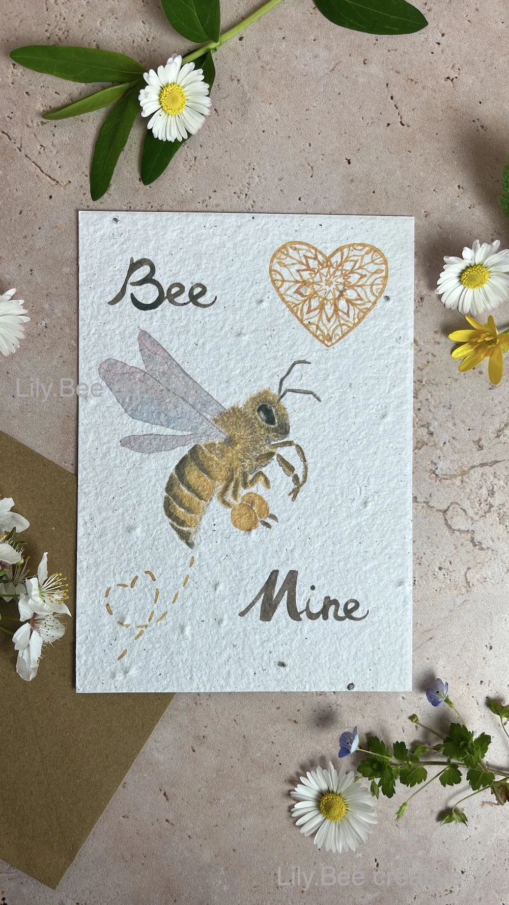 Carte à planter Abeilles (Bee Mine)
