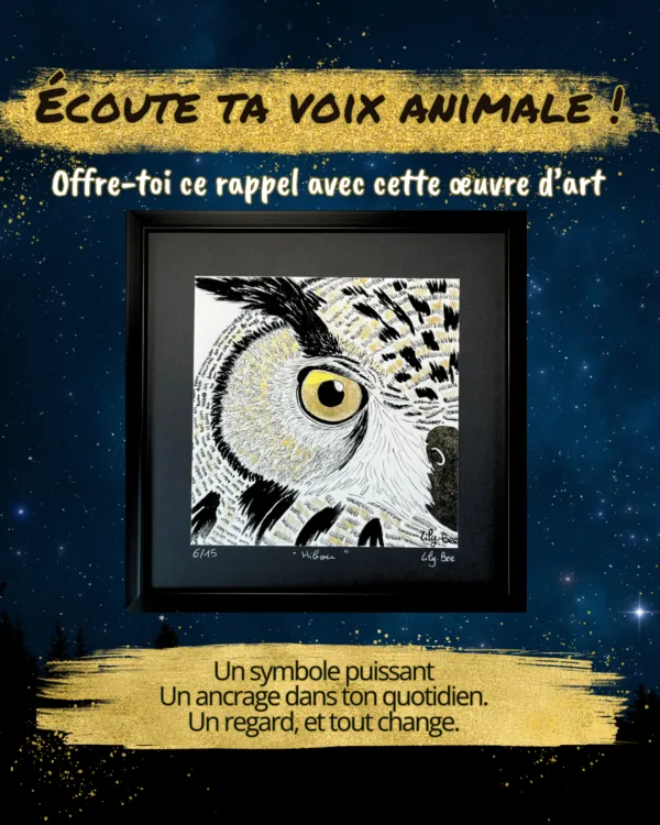 Ecoute ta voix animale hibou