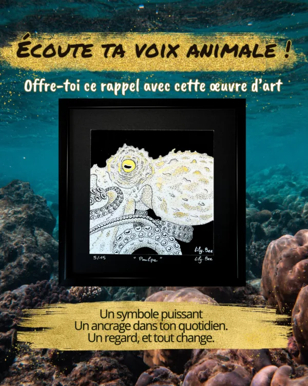 écoute ta voix animale poulpe